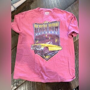 Death Row Records Graphic Tee in Pink